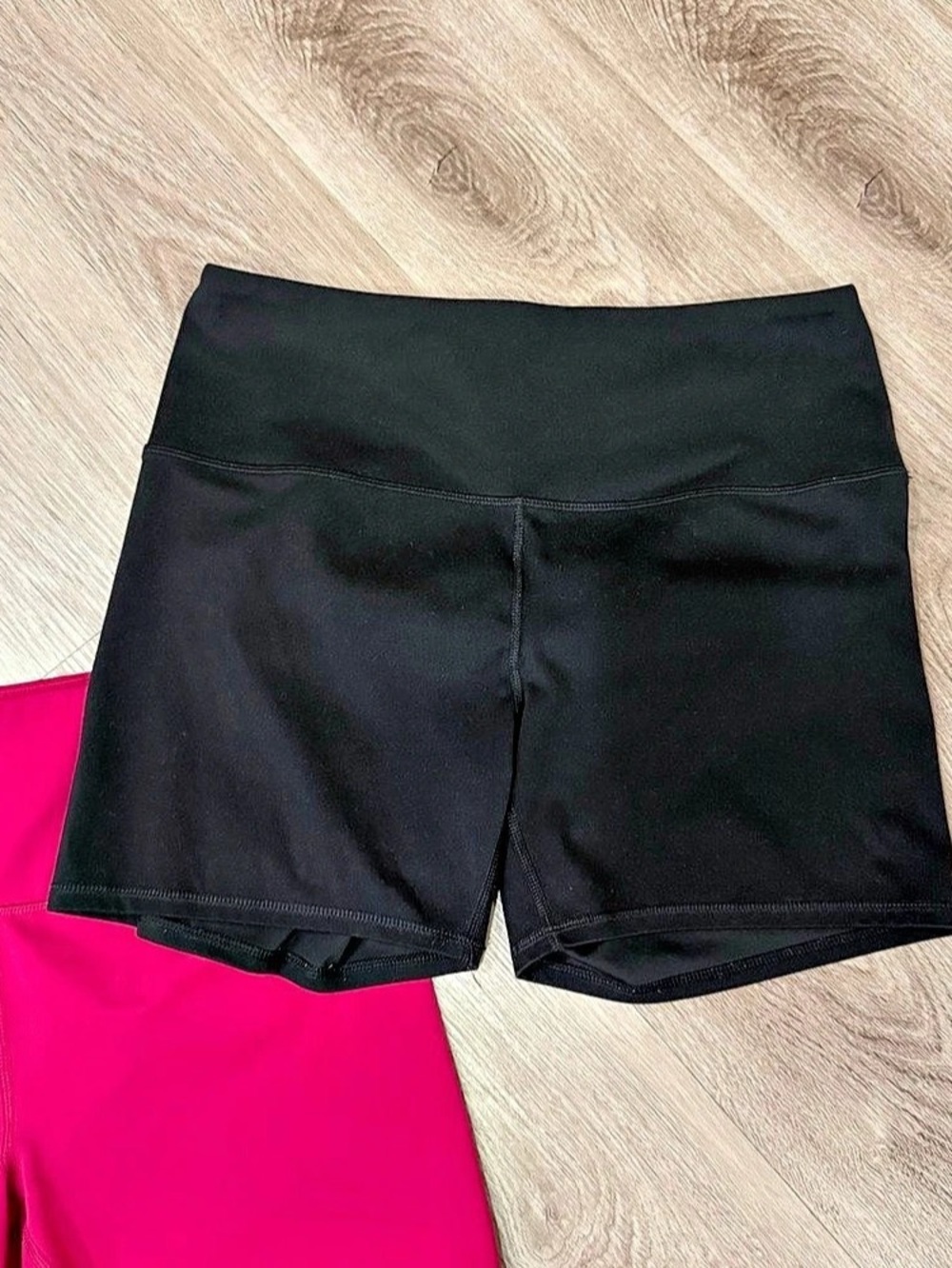 RBX Women's Athletic Shorts Pink & Black Size XL